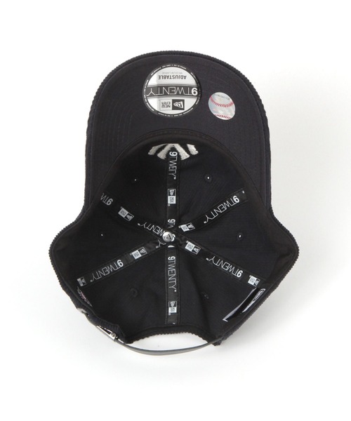 LEPSIM（レプシィム）の「【NEW ERA】コーデュロイロゴキャップ　494042（キャップ・レディース・ネイビー/ブラウン・ONE SIZE）」の6枚目の写真