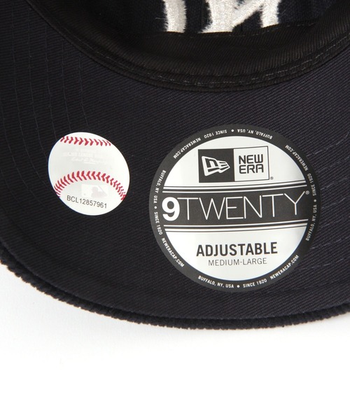 LEPSIM（レプシィム）の「【NEW ERA】コーデュロイロゴキャップ　494042（キャップ・レディース・ネイビー/ブラウン・ONE SIZE）」の13枚目の写真