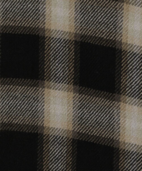 PENDLETON(ペンドルトン)の「【別注】PENDLETON コットンカシミヤ シャツジャケット(ブルゾン・メンズ・ブラウン系その他/ブラック系その他・S/L/M)」の13枚目の写真