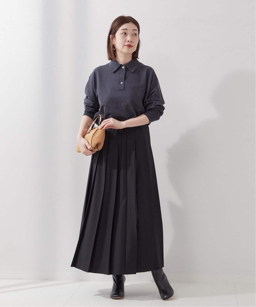 WEB限定 追加3》ロングプリーツスカート（スカート）｜journal