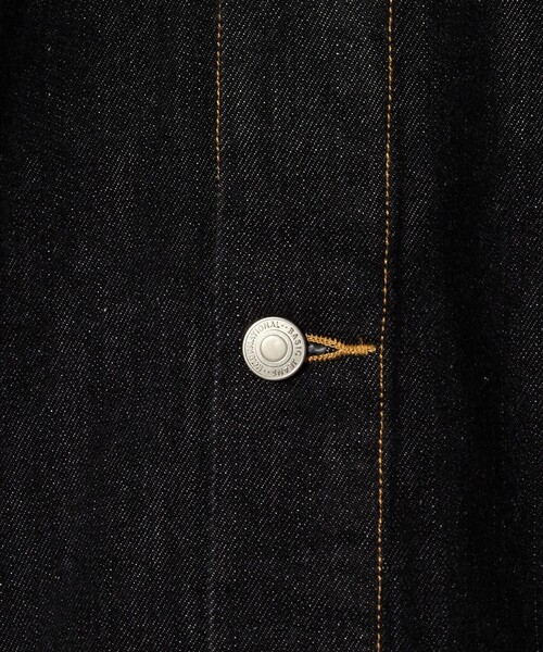 ASTRAET(アストラット)の「<LANCER>DENIM SHORT ジャケット(デニムジャケット・レディース・ブラック/ネイビー・M)」の13枚目の写真