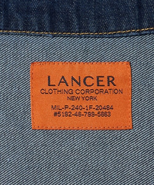 ASTRAET(アストラット)の「<LANCER>DENIM SHORT ジャケット(デニムジャケット・レディース・ブラック/ネイビー・M)」の14枚目の写真