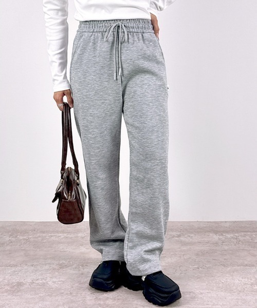 CLOTHY（クロシィ）の「【 Ｓ～3Ｌまで5サイズ展開】ドロストスウェットパンツ（スウェットパンツ・レディース・グレー/ブラック・MEDIUM/LARGE/X-LARGE/XX-LARGE/SMALL）」の8枚目の写真