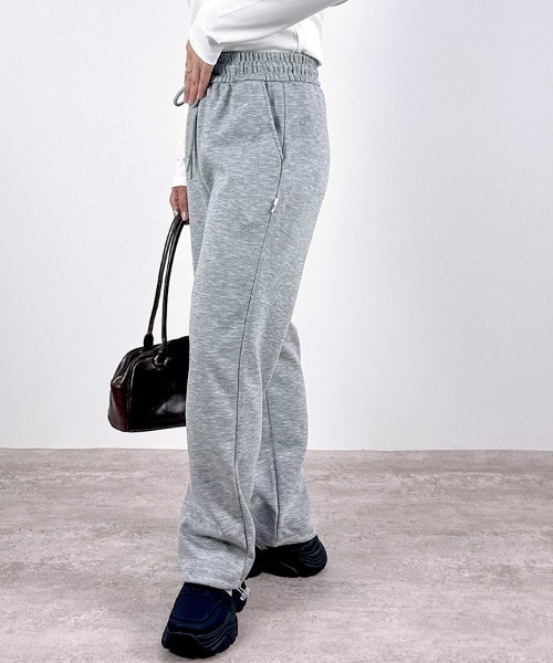 CLOTHY（クロシィ）の「【 Ｓ～3Ｌまで5サイズ展開】ドロストスウェットパンツ（スウェットパンツ・レディース・グレー/ブラック・MEDIUM/LARGE/X-LARGE/XX-LARGE/SMALL）」の9枚目の写真