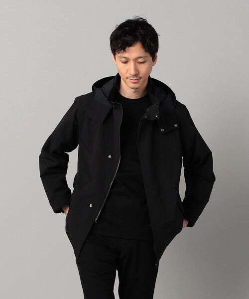 COMME CA MEN(コムサメン)の「2WAYストレッチ マウンテンパーカ(ブルゾン・メンズ・カーキ/ブラック・M/L)」の4枚目の写真