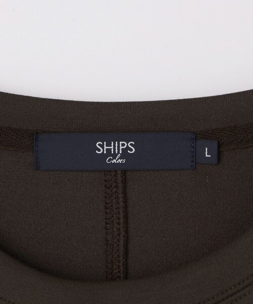 SHIPS Colors(シップス カラーズ)の「SHIPS Colors:〈洗濯機可能〉クリーミータッチ プルオーバー(スウェット・メンズ・ブラック/ブラウン/ブルー/ナチュラル・MEDIUM/LARGE/X-LARGE)」の11枚目の写真