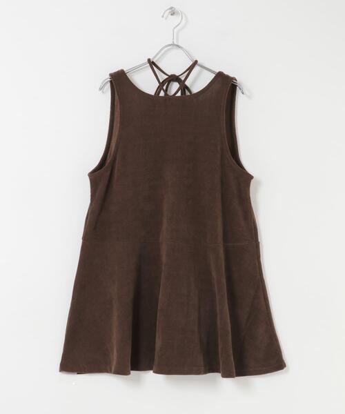 KBF（ケイビーエフ）の「2WAYローフレアミニワンピース（ワンピース・レディース・ブラウン/ブラック・ONE）」の11枚目の写真