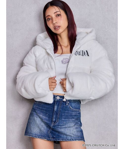 セール】GYDA×GALFY eco far superショートコート（その他アウター