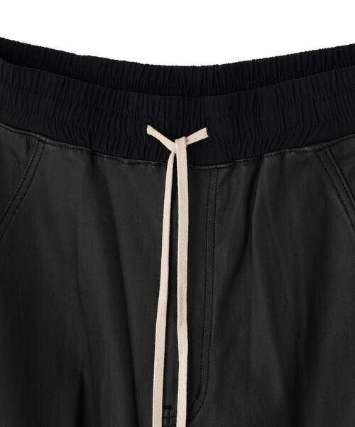 DANKE SCHON(ダンケシェーン)の「DankeSchon/ダンケシェーン/COATING FLARE CARGOPANTS(カーゴパンツ・レディース・ブラック・L/M/XL/S)」の9枚目の写真