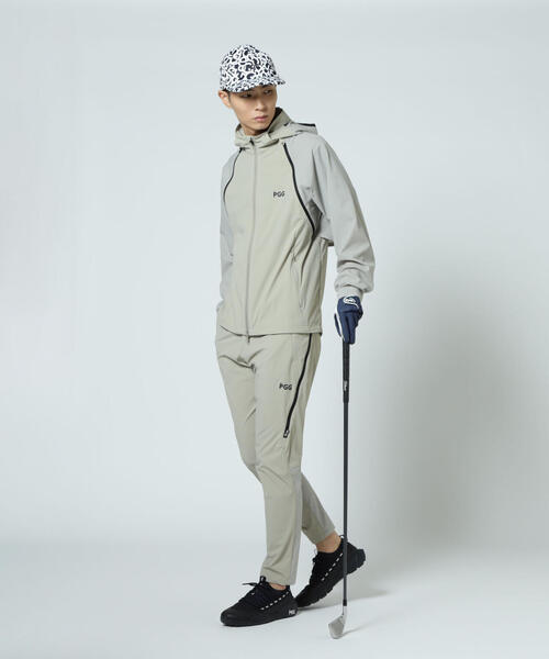 新品サイズ5【PGG】【直営店舗&公式オンライン限定】Nyストレッチコンビパンツ PGG】【直営店舗&公式オンライン限定】Nyストレッチラチネパンツ