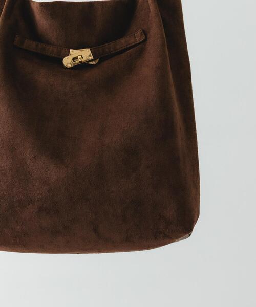 RODE SKO（ロデスコ）の「スエードライクトートバッグ（トートバッグ・レディース・ダークブラウン/キャメル・ONE）」の22枚目の写真