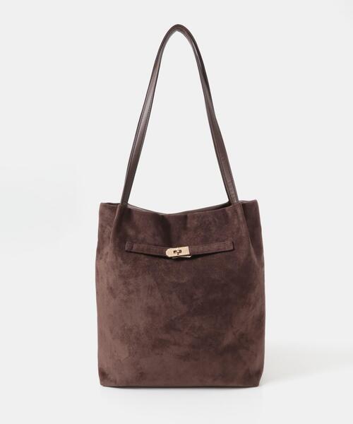 RODE SKO（ロデスコ）の「スエードライクトートバッグ（トートバッグ・レディース・ダークブラウン/キャメル・ONE）」の21枚目の写真