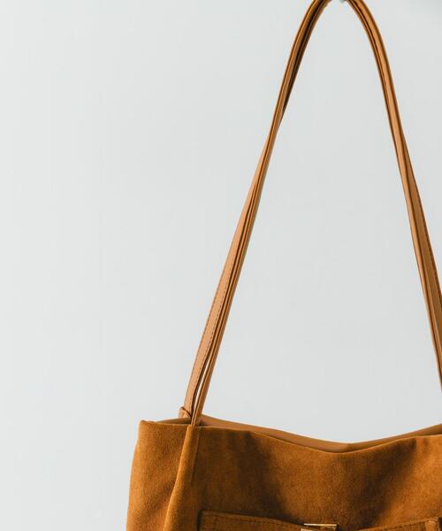 RODE SKO（ロデスコ）の「スエードライクトートバッグ（トートバッグ・レディース・ダークブラウン/キャメル・ONE）」の7枚目の写真