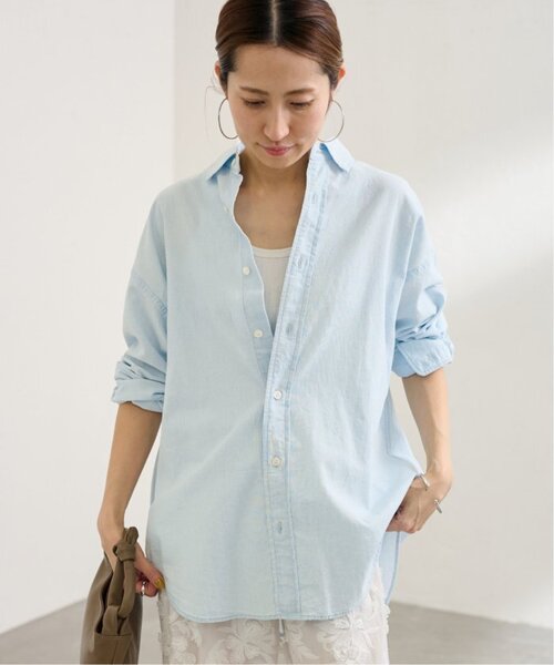 FRAMeWORK（フレームワーク）の「≪追加≫ダンガリーシャツ3（シャツ/ブラウス・レディース・サックスブルー/スカイブルー・FREE）」の20枚目の写真