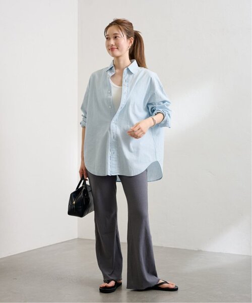 FRAMeWORK（フレームワーク）の「≪追加≫ダンガリーシャツ3（シャツ/ブラウス・レディース・サックスブルー/スカイブルー・FREE）」の18枚目の写真