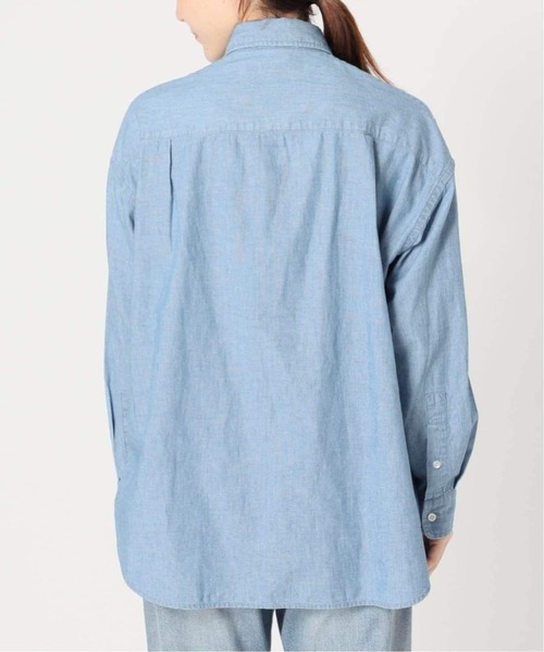 FRAMeWORK（フレームワーク）の「≪追加≫ダンガリーシャツ3（シャツ/ブラウス・レディース・サックスブルー/スカイブルー・FREE）」の14枚目の写真