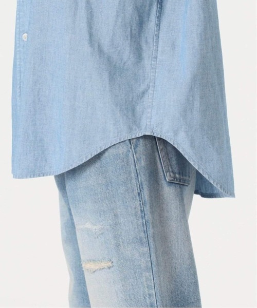 FRAMeWORK（フレームワーク）の「≪追加≫ダンガリーシャツ3（シャツ/ブラウス・レディース・サックスブルー/スカイブルー・FREE）」の9枚目の写真