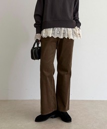 fredy emue | コーデュロイフレアパンツ(その他パンツ)