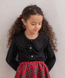 panpantutu（パンパンチュチュ）の「ヒロインカラーブラウス(80-130cm)（シャツ/ブラウス）」