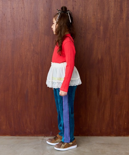 MARKEY'S(マーキーズ)の「レースフリルレイヤードスカート(スカート・キッズ・レッド/ブラック/オフホワイト・L/M)」の10枚目の写真