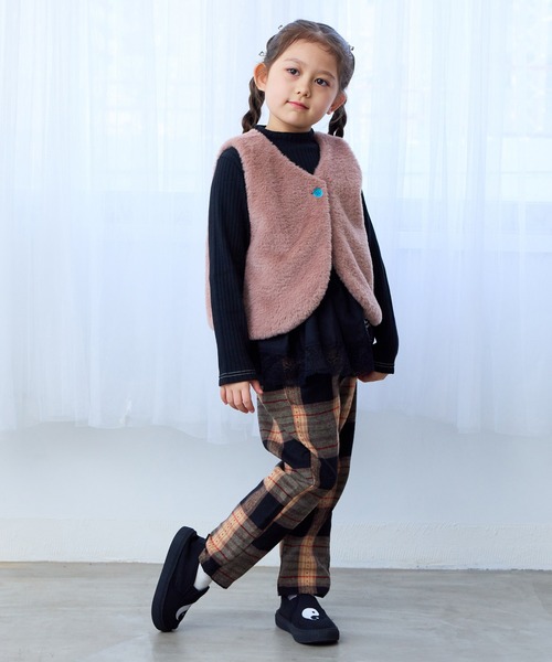 MARKEY'S(マーキーズ)の「レースフリルレイヤードスカート(スカート・キッズ・レッド/ブラック/オフホワイト・L/M)」の14枚目の写真