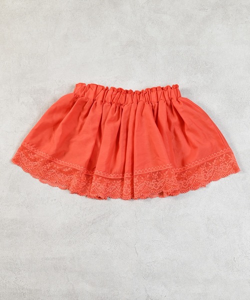 MARKEY'S(マーキーズ)の「レースフリルレイヤードスカート(スカート・キッズ・レッド/ブラック/オフホワイト・L/M)」の16枚目の写真