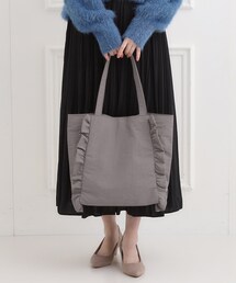 SHOO・LA・RUE | 【セレモニー】フリルトートバッグ(トートバッグ)