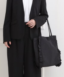 SHOO・LA・RUE | 【セレモニー】フリルトートバッグ(トートバッグ)