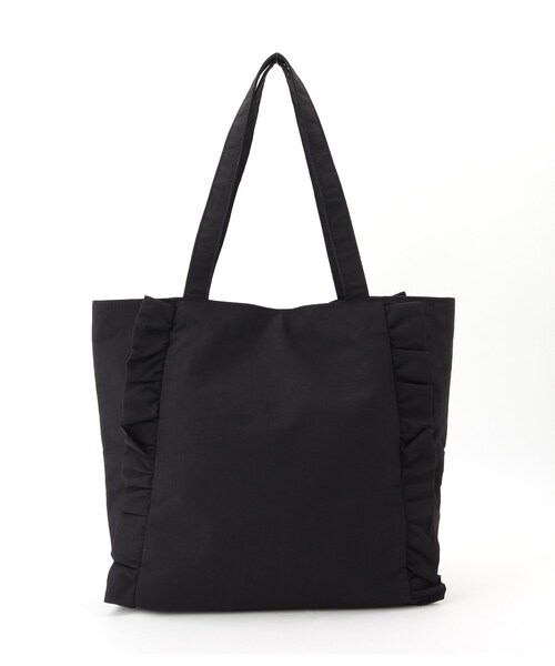 SHOO・LA・RUE(シューラルー)の「【セレモニー】フリルトートバッグ(トートバッグ・レディース・グレー/ブラック/ライトベージュ/ライトパープル/ネイビー・00)」の17枚目の写真