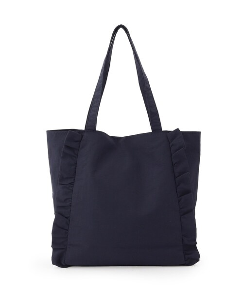 SHOO・LA・RUE(シューラルー)の「【セレモニー】フリルトートバッグ(トートバッグ・レディース・グレー/ブラック/ライトベージュ/ライトパープル/ネイビー・00)」の20枚目の写真