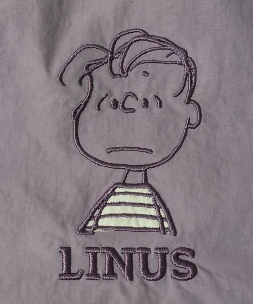 PEANUTS(ピーナッツ)の「(ACT)【PEANUTS】アップリケ 刺繍 ナイロン 巾着バッグ(ハンドバッグ・レディース・ミント/ブラック/サックスブルー/スモークピンク/グレー・ONE SIZE)」の18枚目の写真