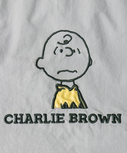 PEANUTS(ピーナッツ)の「(ACT)【PEANUTS】アップリケ 刺繍 ナイロン 巾着バッグ(ハンドバッグ・レディース・ミント/ブラック/サックスブルー/スモークピンク/グレー・ONE SIZE)」の19枚目の写真
