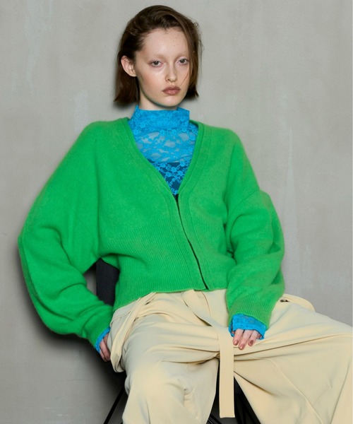 MAISON SPECIAL（メゾンスペシャル）｜カーディガン/ボレロ（グリーン