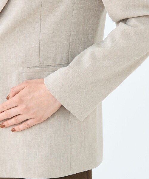 【BALLSEY】24SS ライトドライツイル テーラードジャケット 36 セール】 ライトドライツイル 1Bテーラードジャケット