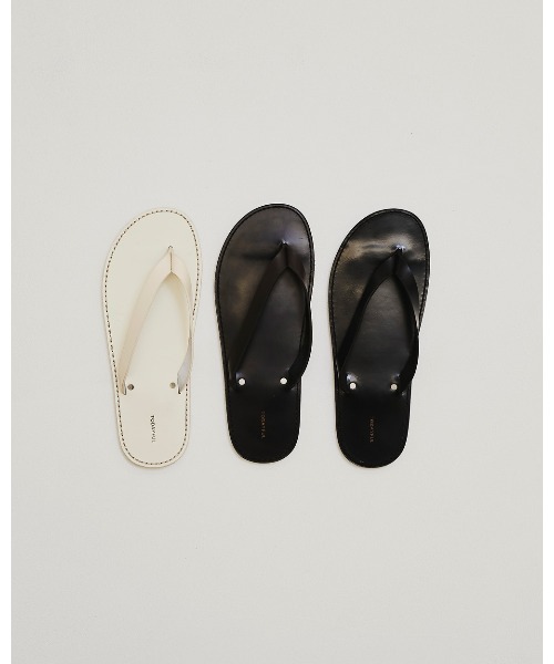 TODAYFUL(トゥデイフル)の「Leather Thong Sandals(サンダル・レディース・キナリ/ブラック/ダークブラウン・36inch/38inch/37inch)」の17枚目の写真