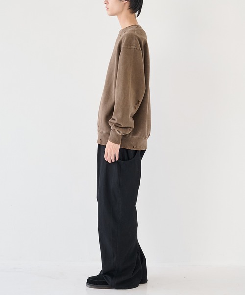 JieDa】DAMAGE PIGMENT SWEAT CREW（スウェット）｜Jieda（ジエダ）の