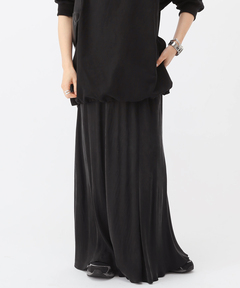 【新品】AP STUDIO フィブリルキュプラスカート　カーキ38 AP STUDIO（エーピーストゥディオ）の「New フィブリル キュプラ