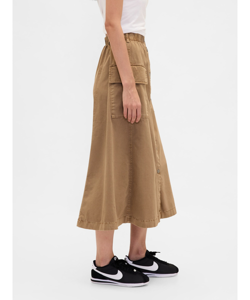 セール】カーゴ マキシスカート（スカート）｜GAP（ギャップ）の