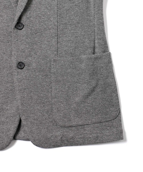 JUN STANDARD PICKS（ジュンスタンダードピックス）の「サキソニーライク2Bジャケット/セットアップ対応（テーラードジャケット・メンズ・ブラック/グレー・LL/L/M/S）」の10枚目の写真