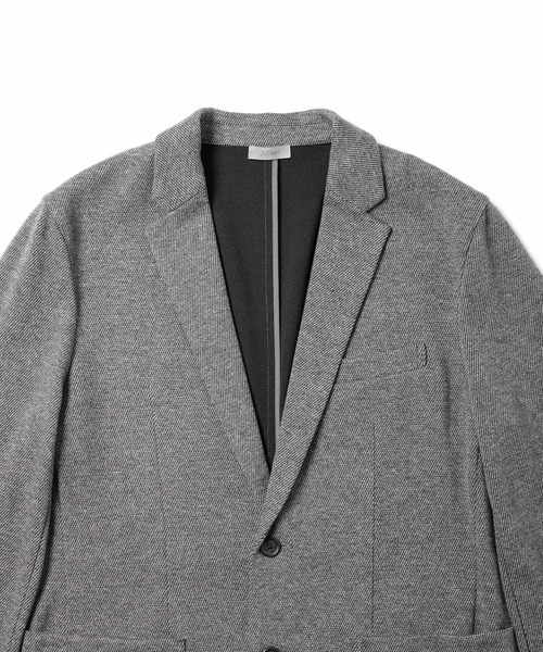 JUN STANDARD PICKS（ジュンスタンダードピックス）の「サキソニーライク2Bジャケット/セットアップ対応（テーラードジャケット・メンズ・ブラック/グレー・LL/L/M/S）」の15枚目の写真