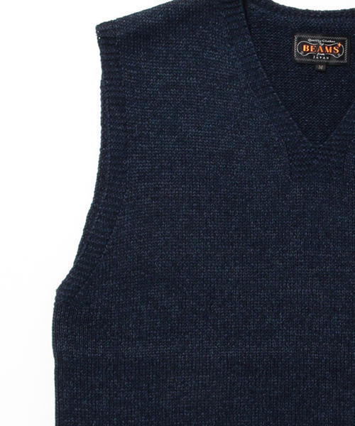 BEAMS PLUS（ビームスプラス）の「BEAMS PLUS / ミリタリー ニットベスト（ベスト・メンズ・オリーブ/ネイビー・SMALL/LARGE/X-LARGE/MEDIUM）」の16枚目の写真