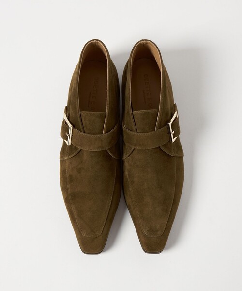 ODETTE E ODILE（オデットエオディール）の「ベルテッドアンクル フラット15（スリッポン・レディース・ブラック/オリーブ・22cm/22.5cm/23cm/23.5cm/24cm/24.5cm）」の19枚目の写真