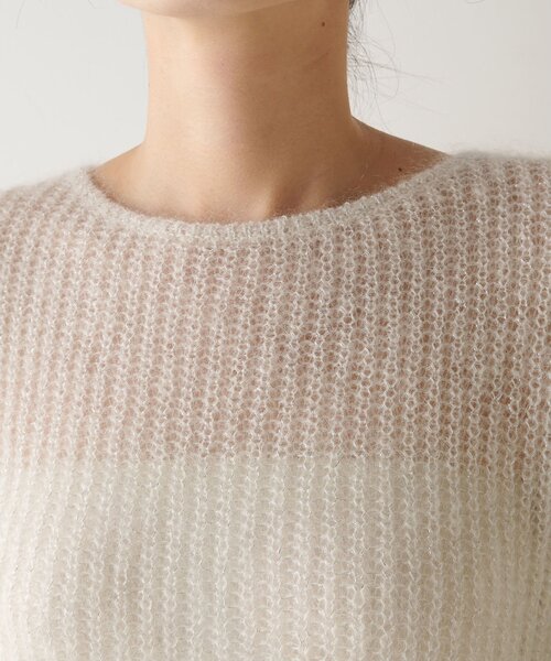 ラメモヘヤニットプルオーバー（ニット/セーター）｜Whim Gazette