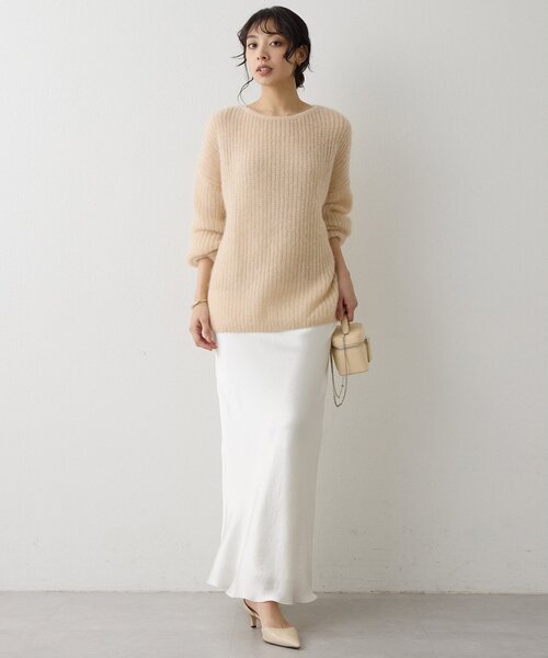 ラメモヘヤニットプルオーバー（ニット/セーター）｜Whim Gazette