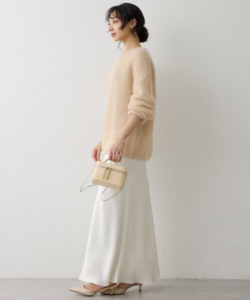 ラメモヘヤニットプルオーバー（ニット/セーター）｜Whim Gazette