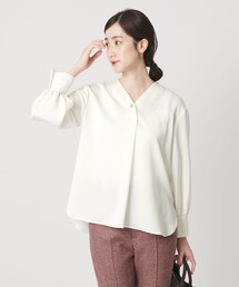 新品　ユナイテッドアローズ　ブラウス UNITED ARROWS LTD. OUTLET｜フリルカラー ブラウス -マシン