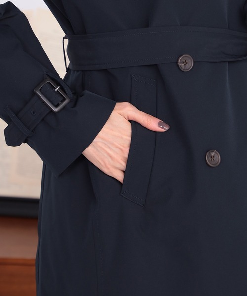 GALLORIA(ギャローリア)の「ライナー付きトレンチコート(トレンチコート・レディース・ベージュ/ネイビー・S/M/L/LL)」の7枚目の写真