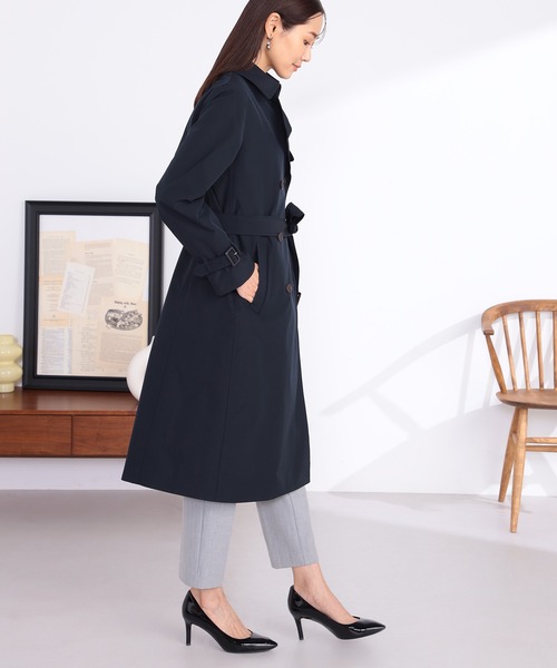 GALLORIA(ギャローリア)の「ライナー付きトレンチコート(トレンチコート・レディース・ベージュ/ネイビー・S/M/L/LL)」の9枚目の写真