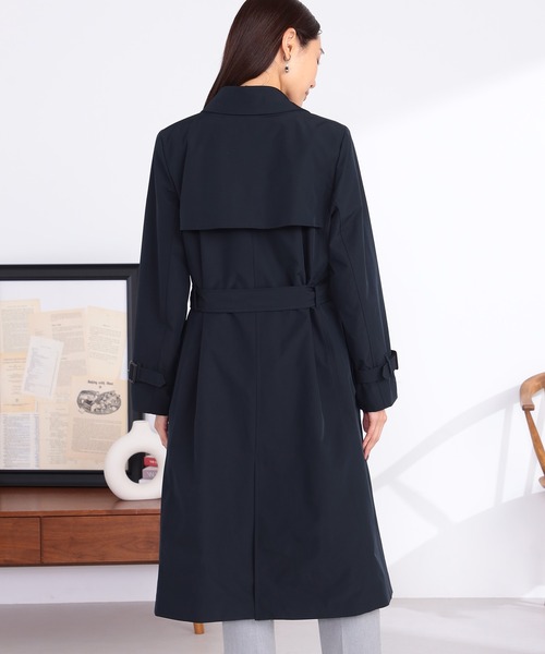GALLORIA(ギャローリア)の「ライナー付きトレンチコート(トレンチコート・レディース・ベージュ/ネイビー・S/M/L/LL)」の10枚目の写真