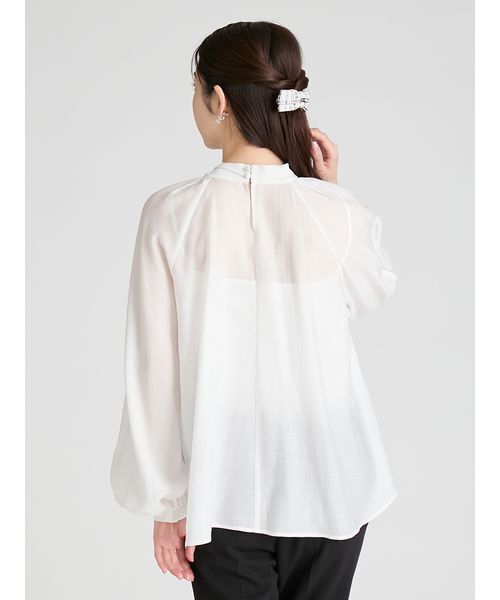 ビッグリボンセミシアーブラウス（シャツ/ブラウス）｜CELFORD（セル